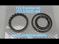 mercedes benz automatic transmission 722.9 piston kit 722.9 0035 am