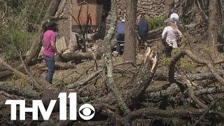 North Little Rock tornado update: Residents continue long process of cleaning up