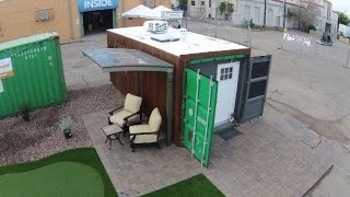 Fully Self Contained 20' Shipping Container Home