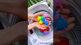 Laundry balls / Wool dryer balls review #gadgets #shorts