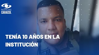 Patrullero Emerson Andrés Serrano falleció tras emboscada en el Cauca