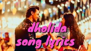 Dholida ( lyrics video) aayush Sharma warina hussian