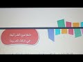 نصوصي القرائية المستوى الرابع مرآة في قلب المدرسة