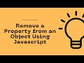 JavaScript Program to Remove a Property from an Object | Celotek
