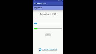 Android | Progress Bar Widget