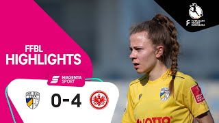 FC Carl Zeiss Jena - Eintracht Frankfurt | Highlights FLYERALARM Frauen-Bundesliga 21/22