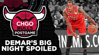 DeMar breaks 20K in Chicago Bulls disappointing loss to Spurs | CHGO Bulls Postgame