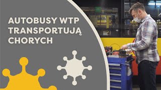 Warszawskie autobusy gotowe do transportu chorych