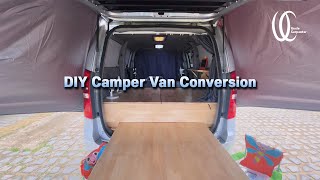 If someone can do it, I can do it. Converting a no-option Starex H1 into a full-option camping van.