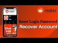 Recover Reddit Account | Forgot Login Details | Reset Password Reddit App