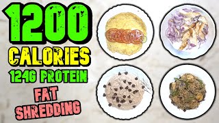 HIGH PROTEIN 1200 Calorie Meal Plan For Weight Loss