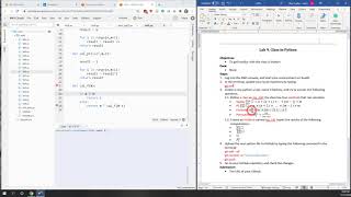 Lab 9 Class in #Python