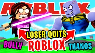 how to be thanos in robloxian highschool by calixo roblox