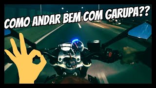 COMO ANDAR BEM COM GARUPA NA MOTO!! STREET TRIPLE 675