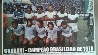 OSMAR  SANTOS  Guarani 1 x 0 Palmeiras Final do Brasileirão 1978 Gol de Careca
