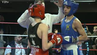 Patrick Hewitt v Abdul Khan 48kg NWR Junior  Final 2018