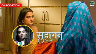 Koel ने Swara के लिए घर में छोड़ा सांप लेकिन कुछ भी nhi हुआ असर | Suhaagan | On Location | Buzzzooka