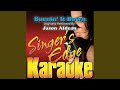 Burnin' It Down (Originally Performed by Jason Aldean) (Vocal)