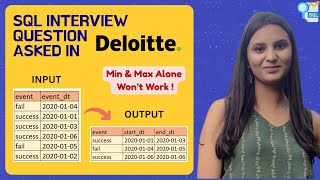 🔥Deloitte SQL Interview: Consecutive Rows Explained