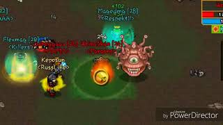 Healer in PvP😏 (Druid lvl28) (Priest lvl28) - Warspear Online RU-Amber