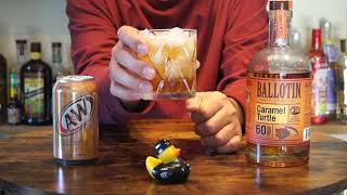 Ballotin Caramel Turtle Whiskey \u0026 A\u0026W Cream Soda