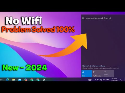 [FIX] No WiFi network found Windows 10/11 but WiFi enabled Problem solved 100%