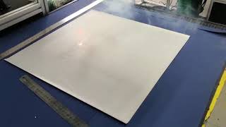 【CKLASER】Glass tube laser machine cutting PVC film  玻璃管激光打标机 服装辅料 创可激光