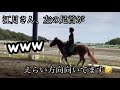 江月茶楽々の乗馬風景【part1】