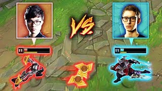 FAKER vs BJERGSEN - Two Legends Go Head-To-Head