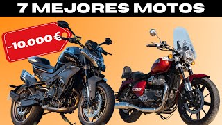 7 mejores motos por MENOS de DIEZ MIL euros 2024