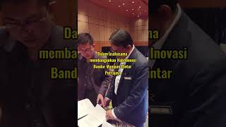 PPj dan Petronas menandatangnai MoU pembangunan Hub Inovasi di Putrajaya