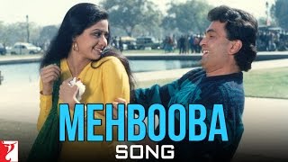 Mehbooba Song | Chandni | Rishi Kapoor | Sridevi | Lata Mangeshkar | Vinod Rathod | Shiv-Hari