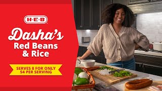 H-E-B Budget-Friendly Meals: Dasha's Red Beans \u0026 Rice