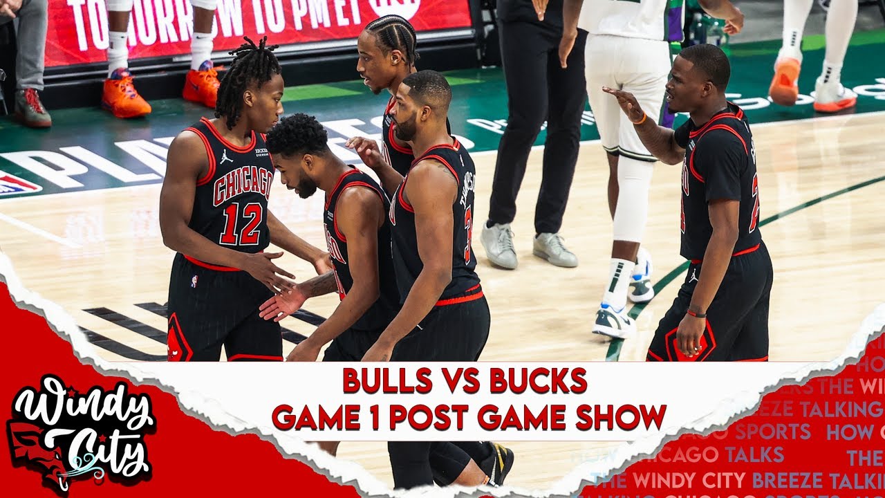 Chicago Bulls Vs Milwaukee Bucks Game 1 Post Game Show - YouTube