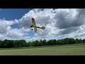 Balsa USA 1/4 scale Nieuport 28 maiden flight