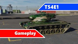 T54E1 (MK2) Gameplay: The American Revolver Tank (T1 match) | MWT: Tank (Closed Alpha Testing)