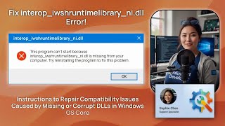 Fix interop_iwshruntimelibrary_ni.dll Error!