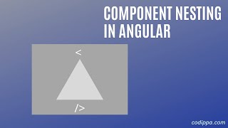 component nesting in angular