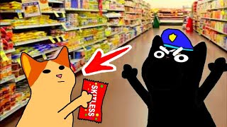 Pop Cat Skittles Meme Rocket! #2