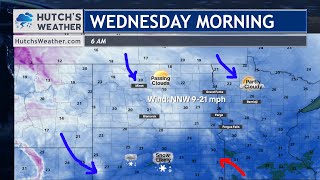 Fargo forecast shows areas of snow and possible ice