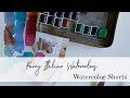 Fancy Italian Watercolors - Watercolor #shorts