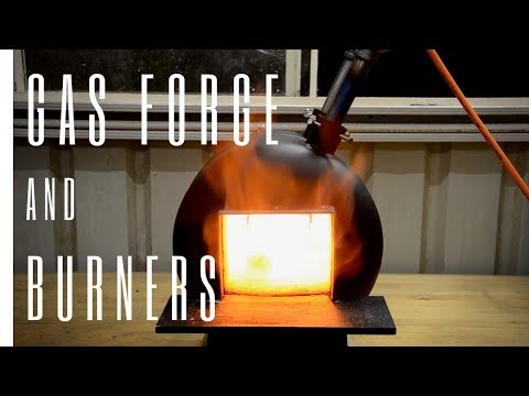 Building a Blacksmithing Gas Bottle Propane Forge & Burners Building a Blacksmithing Gas Bottle Propane Forge & Burners