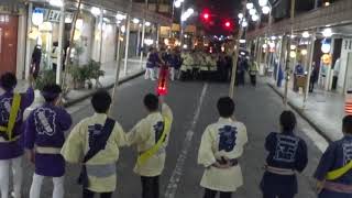 平成30年 松原神社例大祭 青物町商店街 高梨町 一丁田 青物町