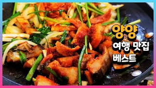 양양 여행 맛집 베스트