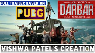 DARBAR OFFICIAL TRAILER | RAJINIKANTH | PUBG ANIMATED by VISHWA PATEL