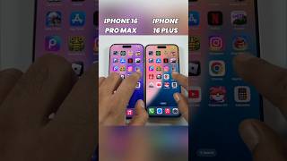 iPhone 16 Pro Max vs iPhone 16 Plus Speed Test - SHOCKING RESULTS! ⚡️Fastest Phone EVER #shorts