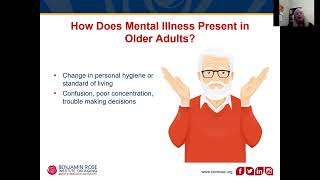 NAMI Greater Cleveland Mental Health Webinar: Focus on Aging: Mental Health and Older Adults