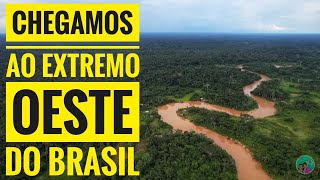 DEPOIS DE NOVE HORAS DE VIAGEM DE BARCO NO RIO MOA, CHEGAMOS NA POUSADA DO MIRO, NA SERRA DO DIVISOR