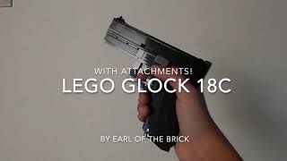 lego Glock 18c pistol