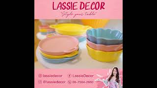 Lassiedecor - โกดังจาน-ชามเซรามิคลายน่ารัก ของแต่งบ้านเกร๋ๆ พิกัด พระราม2 ถูกมว๊ากกกก